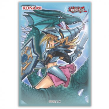 Protège Cartes Magicienne des Ténèbres le Dragon Chevalier Yu-Gi-Oh! pas  cher 