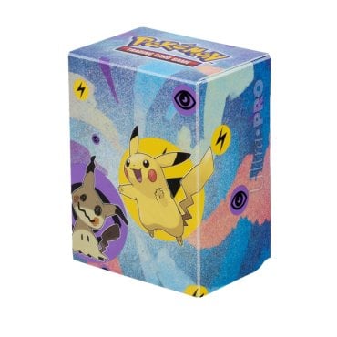 deck box 80 pokemon pikachu mimiqui 