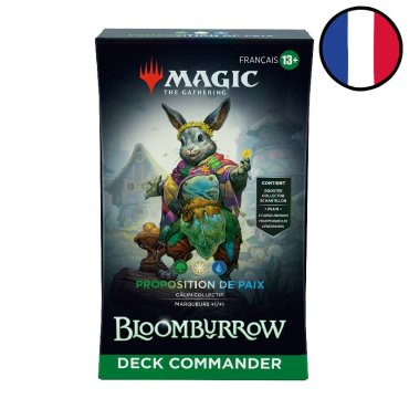 deck commander bloomburrow magic fr proposition de paix 