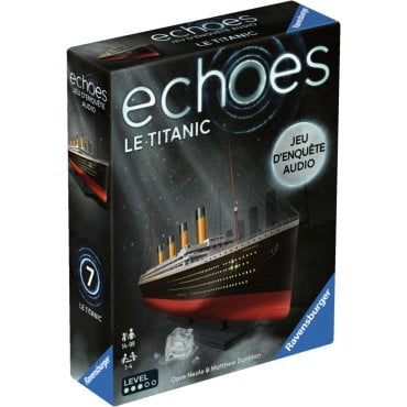 echoes le titanic jeu ravensburger boite de jeu 