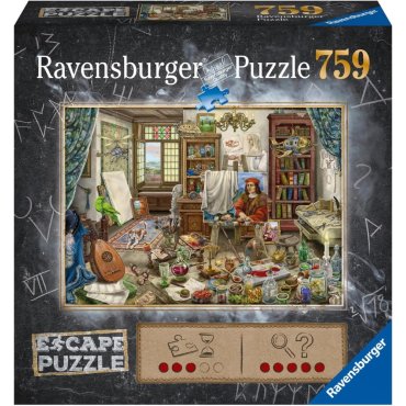 escape puzzle atelier d artiste puzzle ravensburger boite 