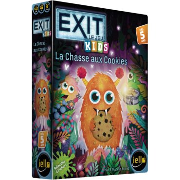 exit kids la chasse aux cookies jeu kosmos boite de jeu 