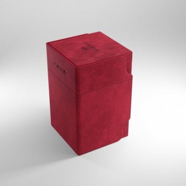 gamegenic watchtower 100 convertible xl red deckbox 