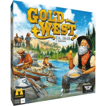 gold west jeu trick or treat boite de jeu 
