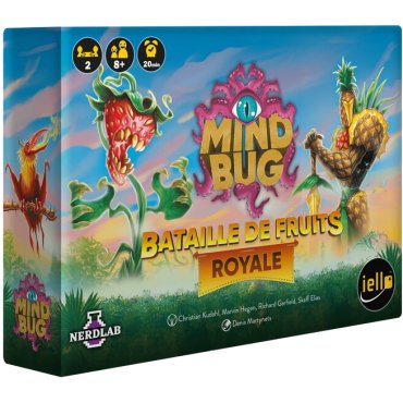 iello mindbugbataille de fruits royale jeu iello boite de jeu 