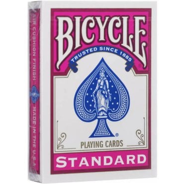 jeu de 54 cartes fuchsia bicycle boite 