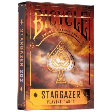 jeu de 54 cartes stargazer 202 bicycle paquet 