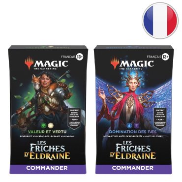 lot des 2 decks commander les friches deldraine magic fr 