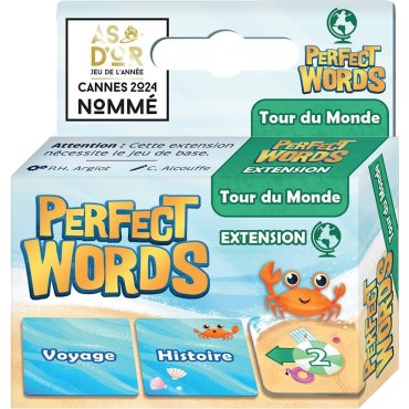 perfect words extension tour du monde jeu tiki boite de jeu 