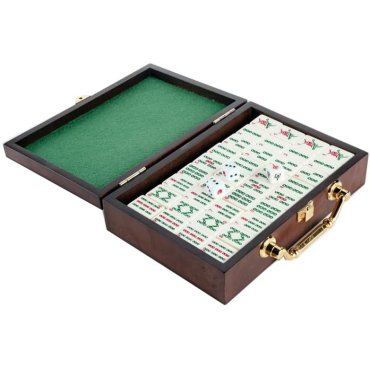 petit mahjong boite bois loisirs nouveaux 