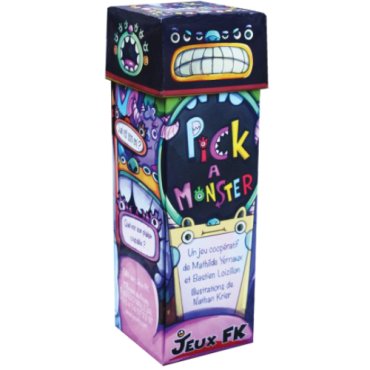 pick a monster jeu fk boite de jeu 