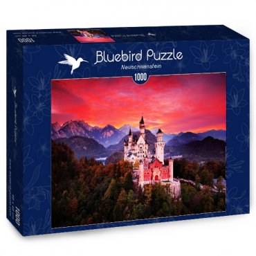 puzzle 1000 piece bluebird neuschwanstein 