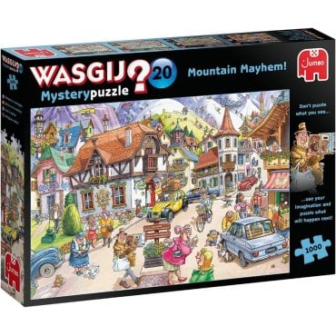 puzzle 1000 pieces wasgij mystery mountain mayhem puzzle jumbo boite 