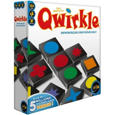 qwirkle jeu iello boite  