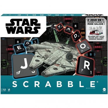 scrabble jeu star wars jeu mattel boite 