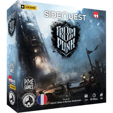 sidequest frostpunk jeu boards and dices boite de jeu 