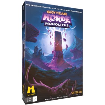 skytear horde monoliths jeu matagot boite de jeu 