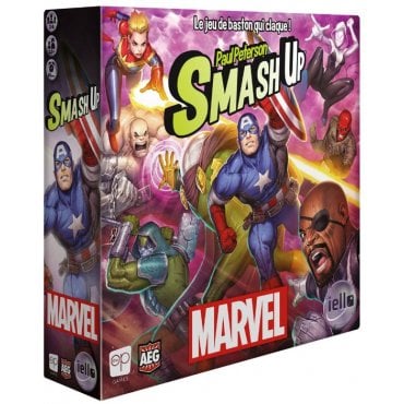 smash up marvel boite de jeu 