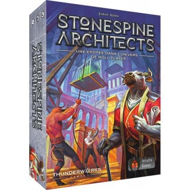 stonespine architects jeu thunderworks boite de jeu 