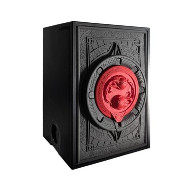 tapissier tcg deck box magne rouge sculpture a personnaliser 