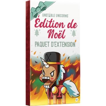 teeturtle unstable unicorns extension edition de noel boite de jeu 