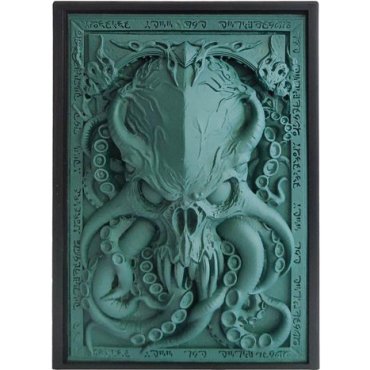 tour a des darth cthulhu vert kaki repliquant illustration 