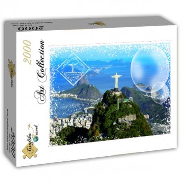 travel around the world brasilien puzzle 2000 