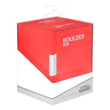 ugd011333 boulder deck case 100 synergy rouge blanc ultimate guard 4 