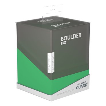 ugd011334 boulder deck case 100 synergy noir vert ultimate guard 4 