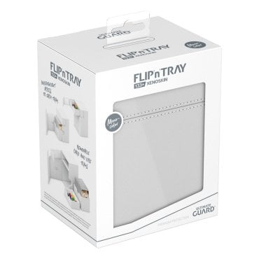 ugd011386 flip n tray deck case 133 xenoskin blanc ultimate guard 6 