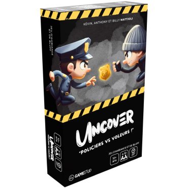 uncover jeu gamestud boite 