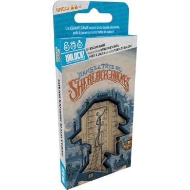 unlock short adventure dans la tete de sherlock holmes jeu asmodee boite de jeu 