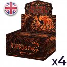 Carton de 4 Boites de 24 boosters Uprising - Flesh and Blood EN