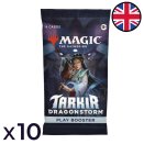 Lot de 10 boosters de jeu Tarkir : la tempête des dragons - Magic EN