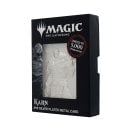 Boite de Carte en Métal Plaqué Argent Edition Limitée Karn - Magic