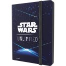 Album 18-Pocket Casual Side-loading Dos de carte bleu Star Wars Unlimited- Gamegenic