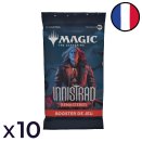 Lot de 10 boosters de jeu Innistrad Remastered - Magic FR