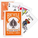 Boite de Jeu de 54 Cartes Poker Rider Back Dos Orange - Bicycle