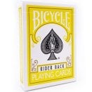 Boite de Jeu de 54 Cartes Poker Rider Back Dos Jaune- Bicycle