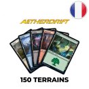 Lot de 150 terrains de base Aetherdrift - Magic FR