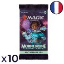 Lot de 10 boosters de jeu Mornebrune : la Maison de l'horreur - Magic FR