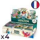 Lot de 4 Displays de 24 boosters L'île d'Archazia Chapitre 7 - Disney Lorcana FR