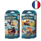 Lot des 2 decks de démarrage La Mer Azurite - Disney Lorcana FR