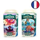 Lot des 2 decks de démarrage L'île d'Archazia Chapitre 7 - Disney Lorcana FR