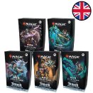 Lot des 5 Decks Commander Tarkir : la tempête des dragons - Magic EN