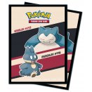 Boite de 65 Pochettes Pokémon Goinfrex & Ronflex Format Standard - Ultra Pro