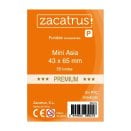 Boite de 55 Protège-cartes premium Format mini Asia clear- Zacatrus