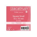 Boite de 55 Protège-cartes premium Format Square S clear- Zacatrus