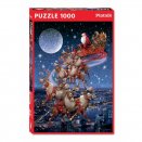 Puzzle 1000 pièces - Traineau de Noël - Piatnik