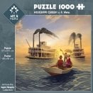 Boite de Puzzle 1000 pièces Art&Meeple - Mississippi Queen by F. Weiss